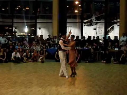 Video thumbnail for Mayra Galante & Silvio Grand White Nights tango-2010 part.2