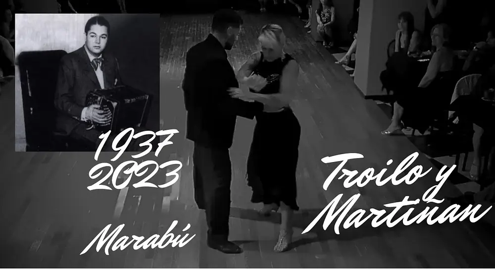 Video thumbnail for Anibal troilo en 1937, Alejandra Martiñan en 2023 en Salón Marabu,  A Lazzaro