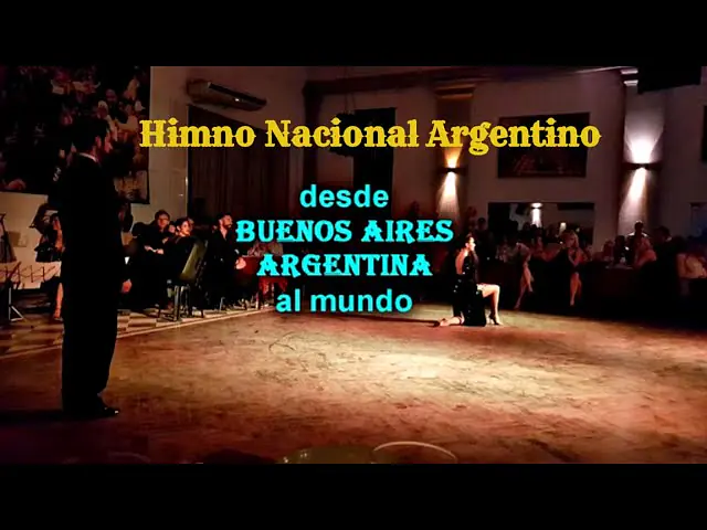 Video thumbnail for 11 de mayo día Himno Nacional Argentino, en tango, Sol Cerquides, Fernando Gracia, Ariel Ardit