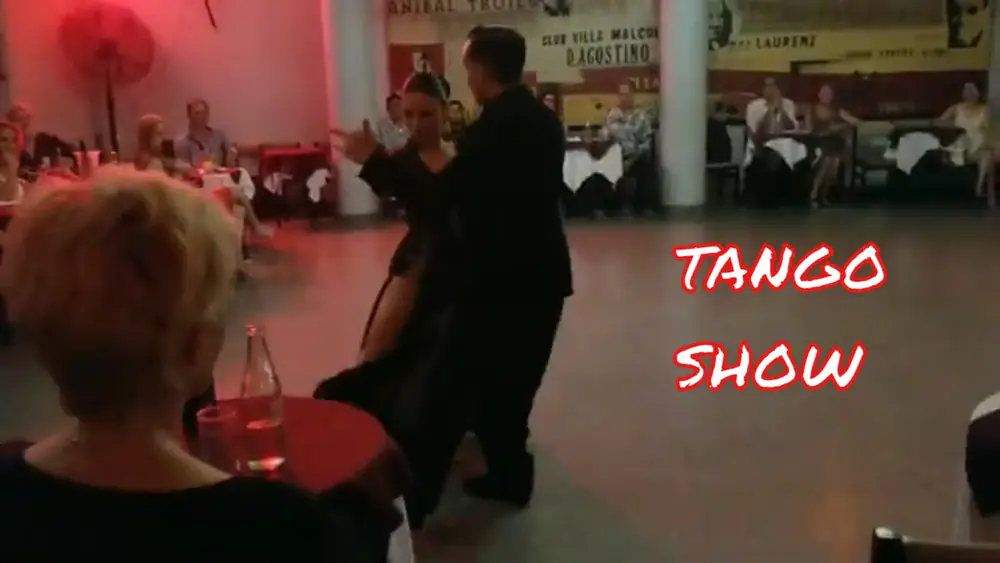 Video thumbnail for Tango baile Pasion de argentinos.  Betsabet Flores, Jonathan Spitel. Marzo 2024