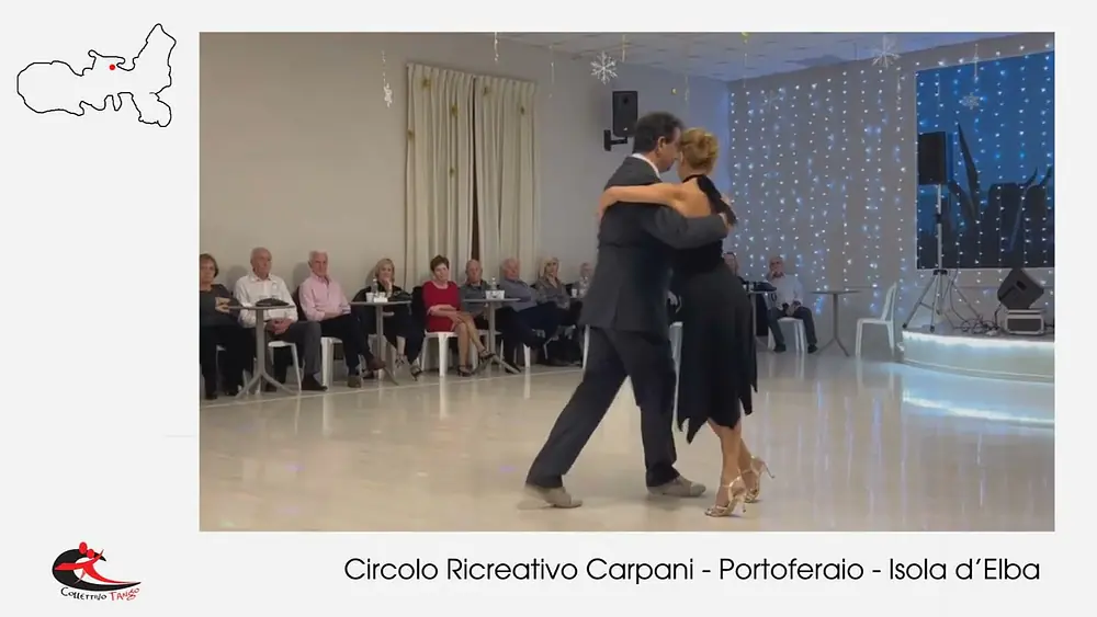Video thumbnail for Tango Argentino - Canaro  -Bailando me diste un beso-Vals- Alessia Bianchinotti & Lorenzo Garuti