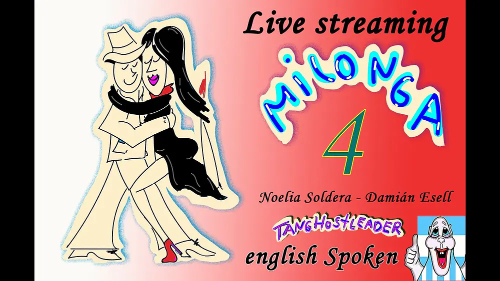 Video thumbnail for Milonga lesson, chapter 4 - ¨The tango lesson at home¨ - Damián Esell & Noelia Soldera