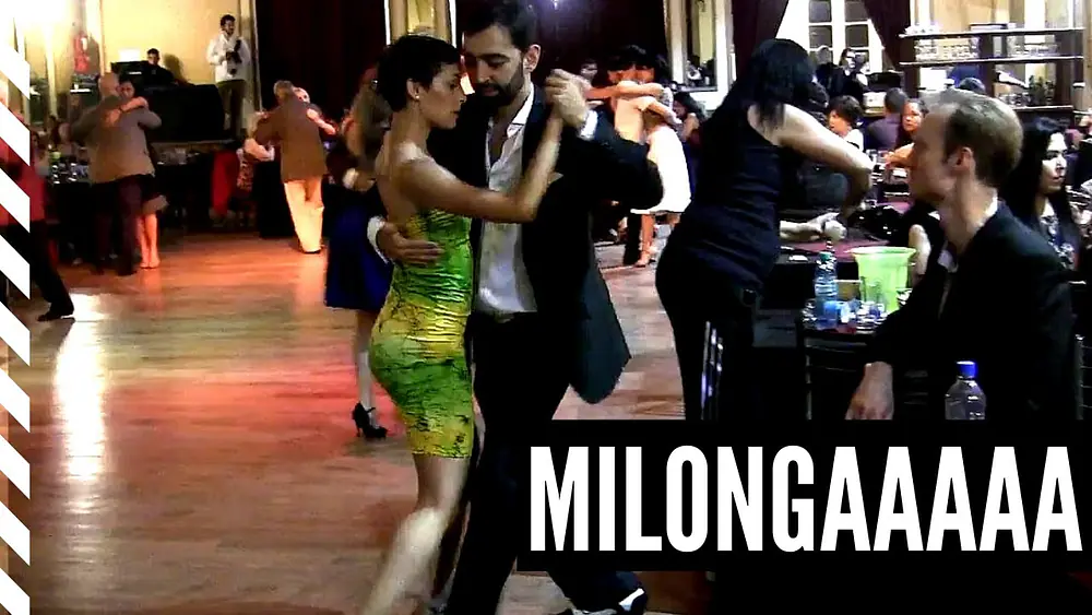 Video thumbnail for Baile de milonga, Demian Garcia, Laly Victoria, tango Buenos Aires, Porteño y Bailarín 2016