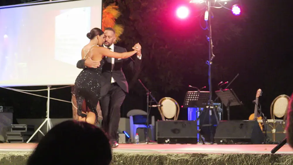 Video thumbnail for Loukas Balokas & Georgia Priskou at A Los Amigos Tango Festival, Rythymno, Crete, 2021 1