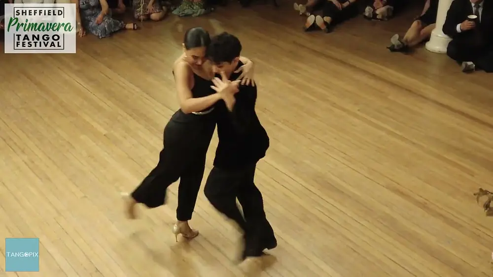 Video thumbnail for Ezgi Turmuş & Corina Herrera dance Juan D'Arienzo - No mientas