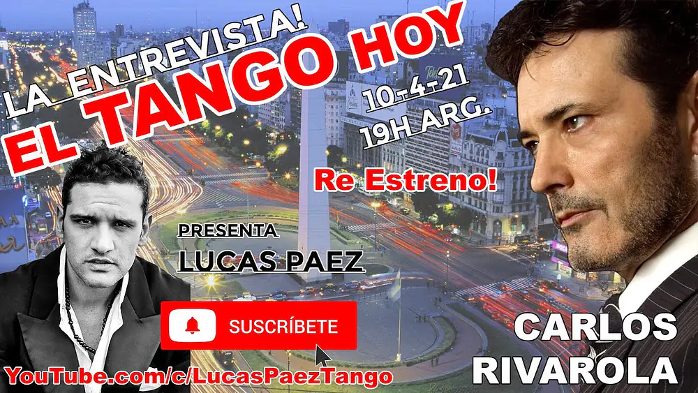 Video thumbnail for El Tango Hoy con Carlos Rivarola - Tango Danza - Tango de Buenos Aires.