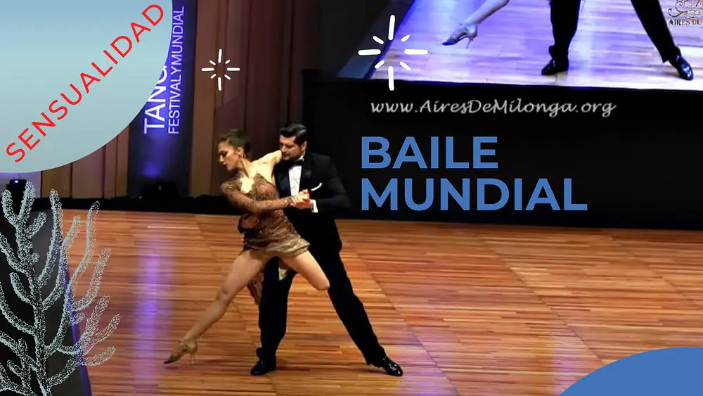 Video thumbnail for Sensual tango performance , tango baile sensual, Cristian Correa, Leah Varsky, argentine tango.
