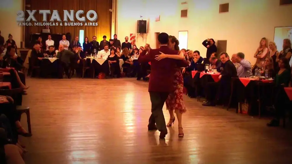 Video thumbnail for Nany Peralta & Rebecca Olaoire Tango Para que te quiero tanto en La Nacional May 2013