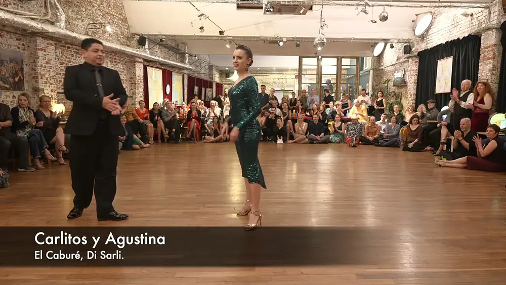 Video thumbnail for Carlos Espinoza & Agustina Piaggo   "El Cabure" Carlos di Sarli