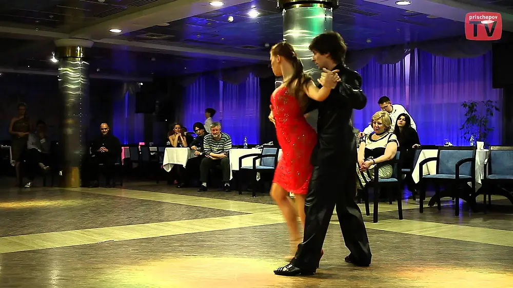 Video thumbnail for Artem Mayorov and Julia Osina,  Planetango 9, http://prisсhepov.ru, archive video, tango