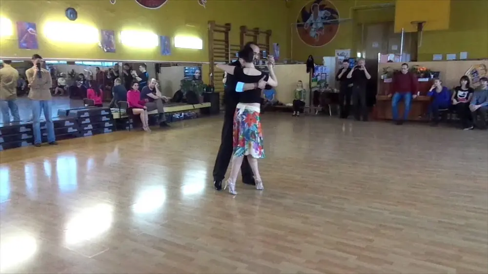 Video thumbnail for Tango Workshop. Day I. Angelina Zubko & Rony Joel. Pskov.