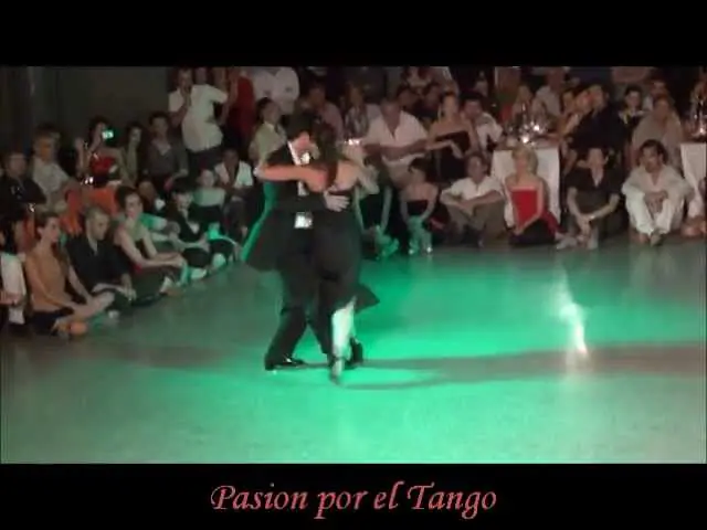 Video thumbnail for GERALDIN ROJAS & EZEQUIEL PALUDI bailando el tango UNA CARTA en FRUTO DULCE TANGOS