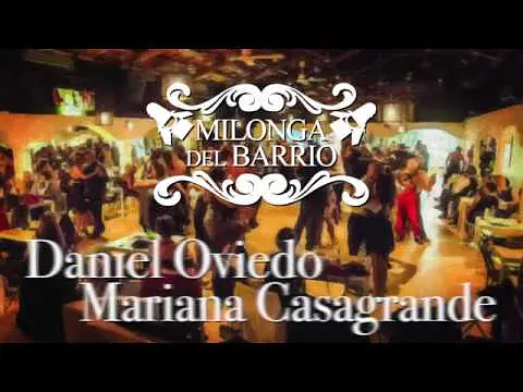Video thumbnail for Daniel Oviedo e Mariana Casagrande - Milonga del Barrio (1 di 4)