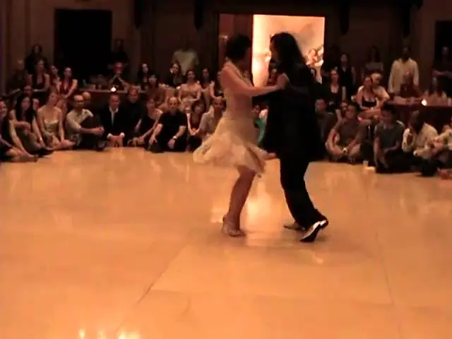 Video thumbnail for Mariano "Chicho" Frumboli and Juana Sepulveda performance, Tango Element Baltimore 2010, #5