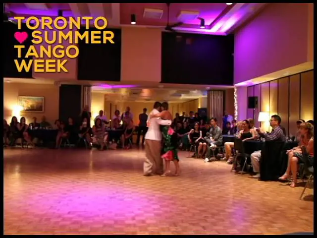Video thumbnail for Toronto ♥  Summer Tango Week | Virginia Pandolfi & Jonaton Aguero | Milonga