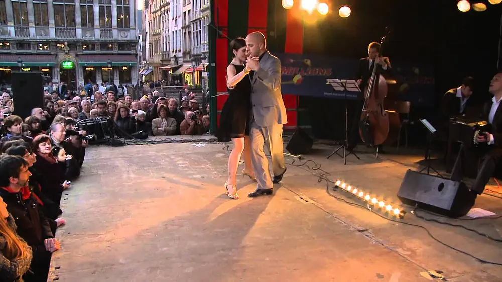Video thumbnail for btf 2012 - Selen Surek & Alper Ergokmen with Solo Tango Orchestra, Grand Place Brussels