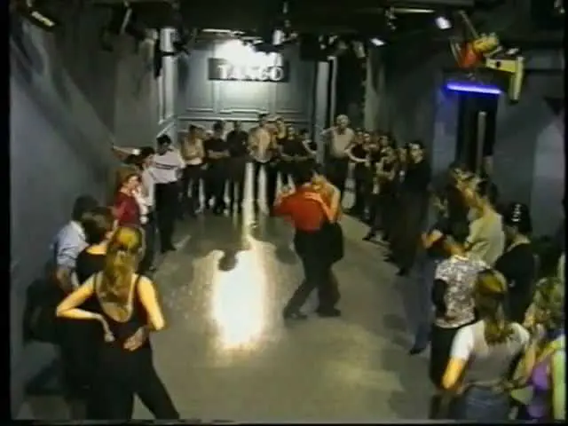 Video thumbnail for Caminando en clase de tango- Osvaldo Zotto y Alejandra Sabena