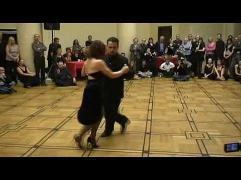Video thumbnail for Vilma Vega & Fernando Galera, tango show (2), 18.10.2008