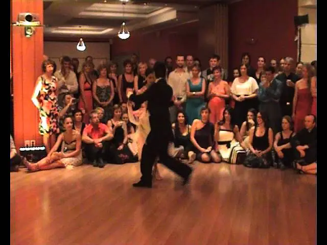 Video thumbnail for Leo Calvelli y Eugenia Usandivaras 1/4 (August 25, 2012) Tango Sun Festival 2012