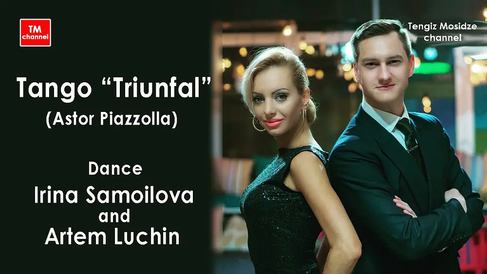 Video thumbnail for Tango “Triunfal”. Irina Samoilova and Artem Luchin with "Solo Tango Orquesta". Танго "Триумфальное".