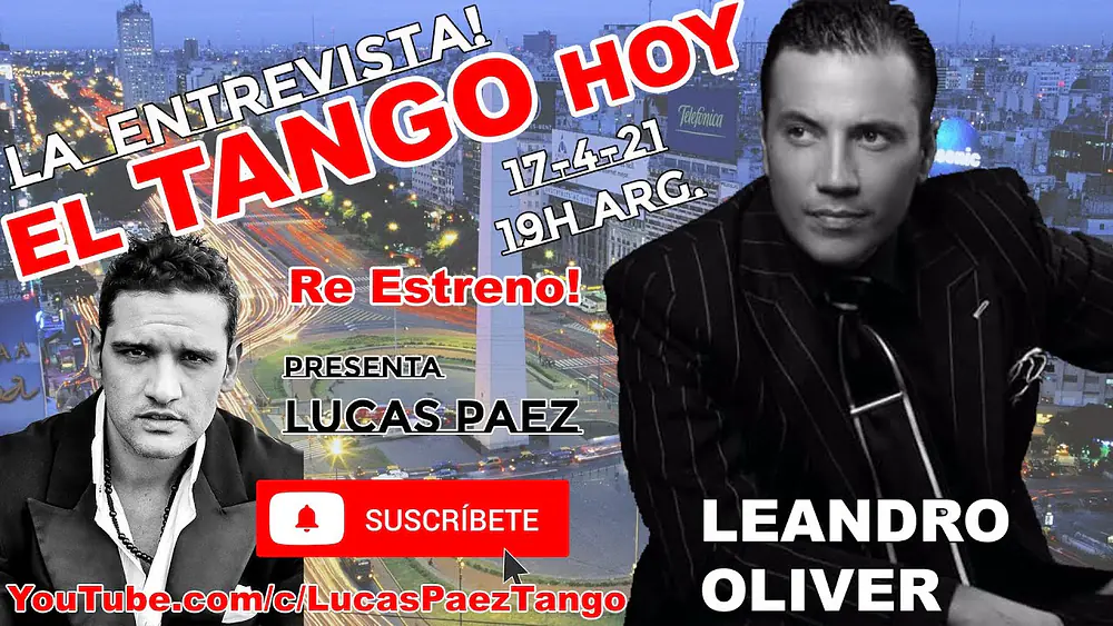 Video thumbnail for El Tango Hoy - Leandro Oliver - Tango Danza - Tango de Buenos Aires - Tango Música.