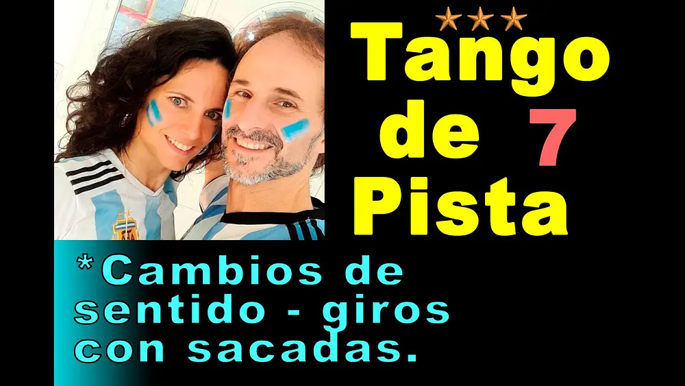 Video thumbnail for Tango de Pista, capítulo 7 ¨Cambios de sentido en Giros con Sacadas¨ x Damián Esell y Noelia Soldera