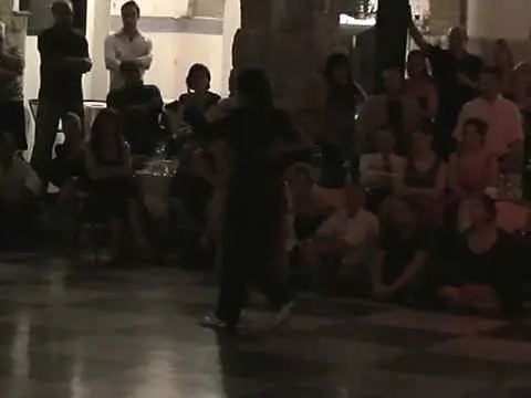 Video thumbnail for Sebastian Arce e Mariana Montes, alla Gran Milonga di VogliadiTango - 1 tango