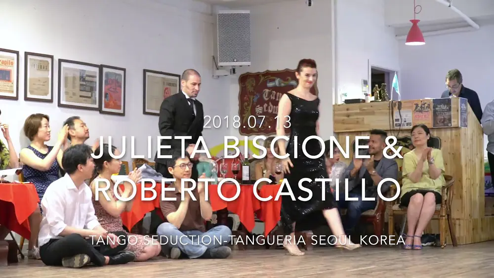 Video thumbnail for [ Tango ] 2018 SITF Opennig Party - Show No.2 (2/5) - Julieta Biscione & Roberto Castillo