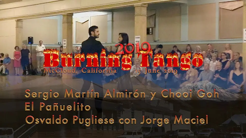 Video thumbnail for Sergio Martín Almirón y Chooi Goh - El Pañuelito - Osvaldo Pugliese con Jorge Maciel - BurningTango