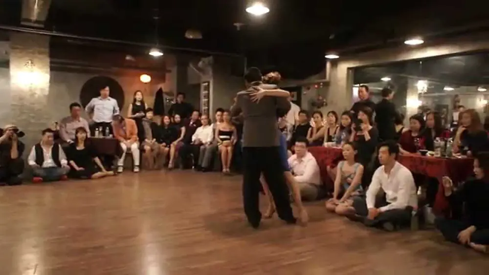 Video thumbnail for 2014 Tango Ensueño Carlos Espinoza & Noelia Hurtado Farewell Milonga(16.Nov.2014 ):Tango2