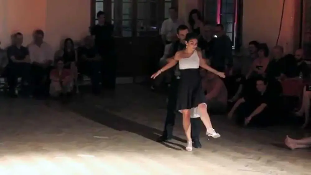 Video thumbnail for Bruno Tombari & Rocio Lequio @ Negracha. Tango. Tango de Altamar - Amaroes Tango