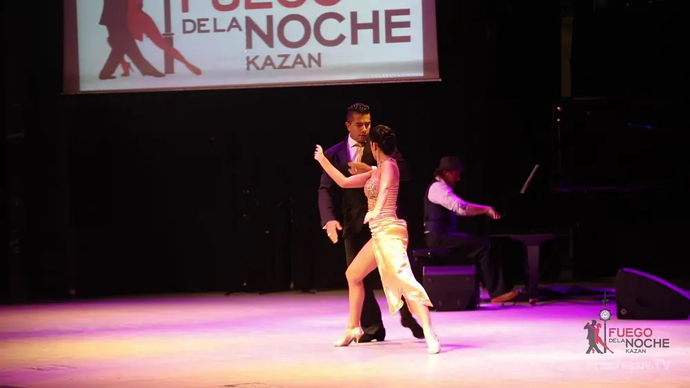 Video thumbnail for Carla Mazzolini & Gaspar Godoy, La Roulotte Tango, 1, Fuego de la noche 2015, Kazan