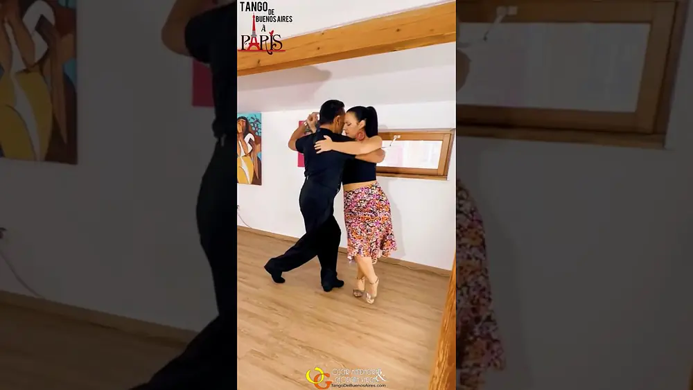 Video thumbnail for #tango Musicality Demo 2 Zoom 12/9/22  #dancer Georgina Vargas Oscar Mandagaran #tangodebuenosaires