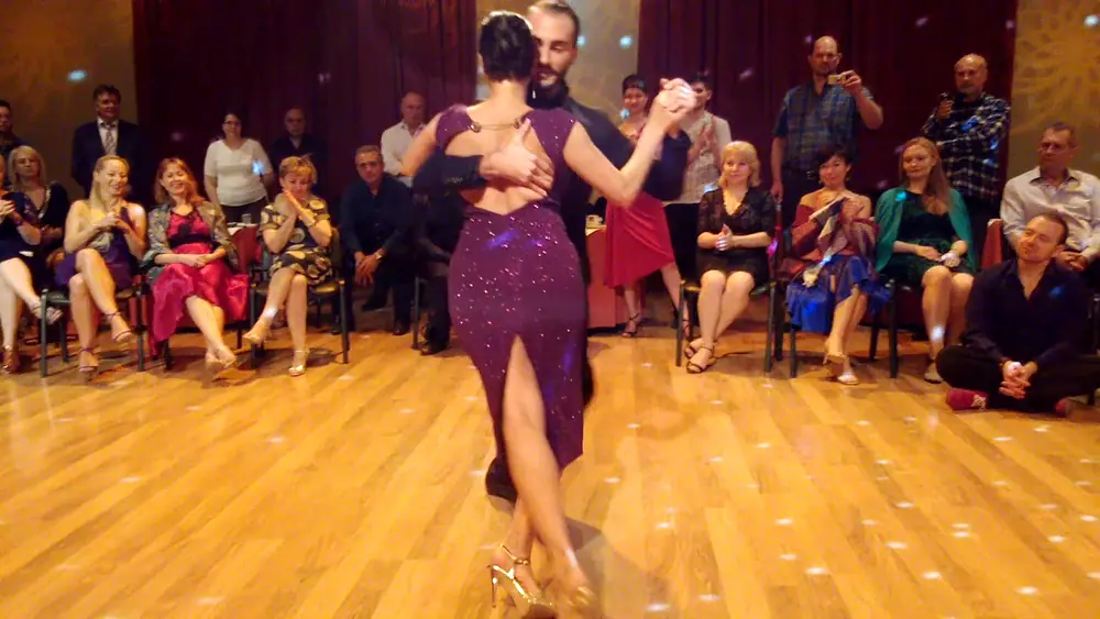 Video thumbnail for Maria Filali & Gianpiero Galdi (Vals). Kyiv Inernational Tango Festival 2017