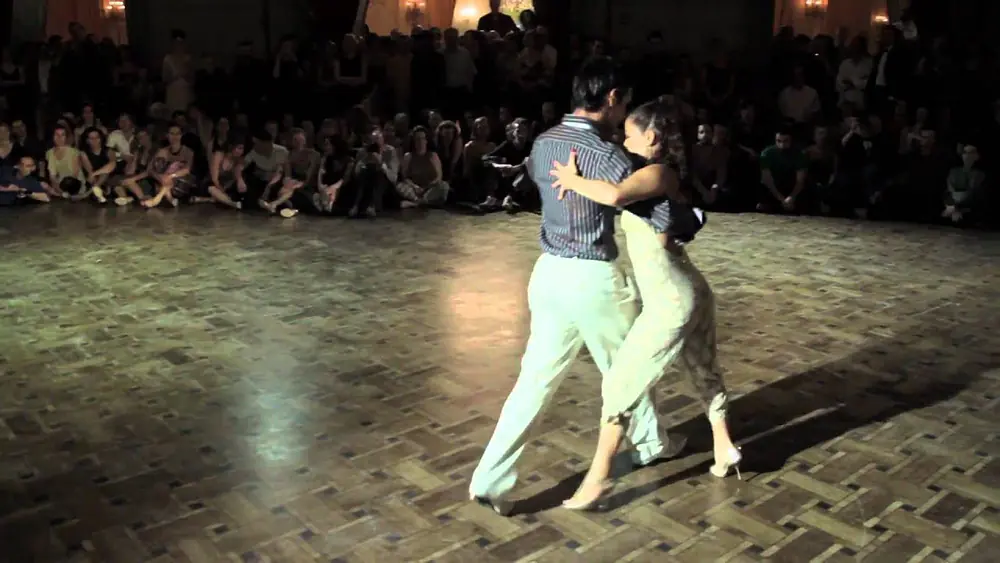 Video thumbnail for btf 2011 - demo 1 Paula Rubin y Pablo Alvarez @ Brussels tango festival 2011