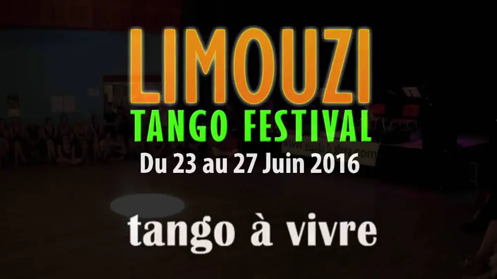 Video thumbnail for Sebastián Rossi - Limouzi Tango Festival 2016