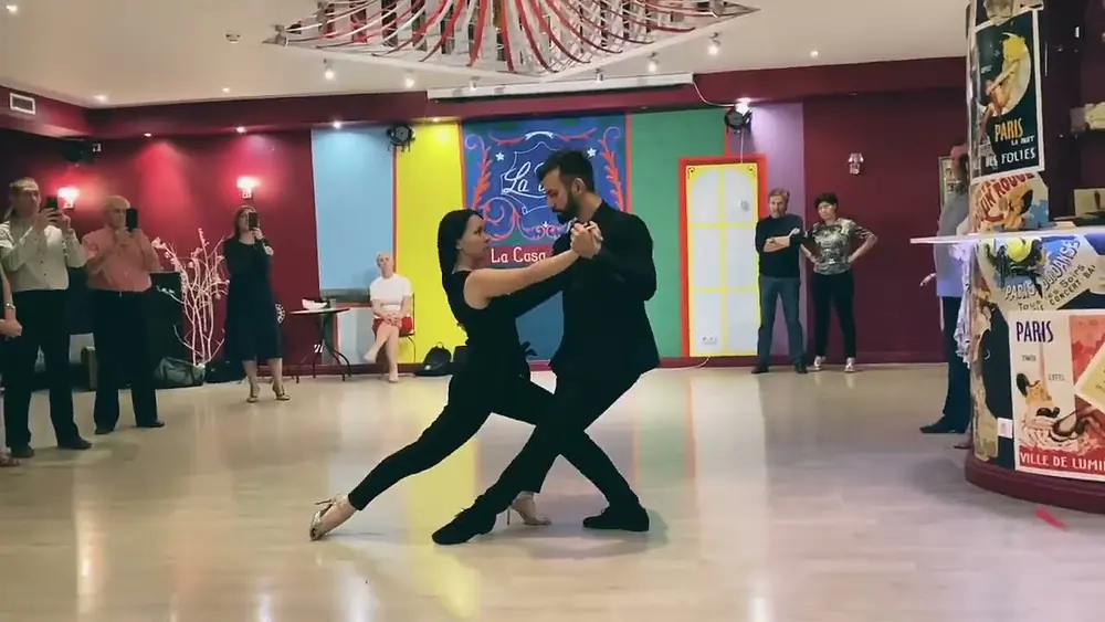 Video thumbnail for Mironenko Alexsey & Kristina - COLOR TANGO  - Negracha. TANGO escenario: beginning of choreography