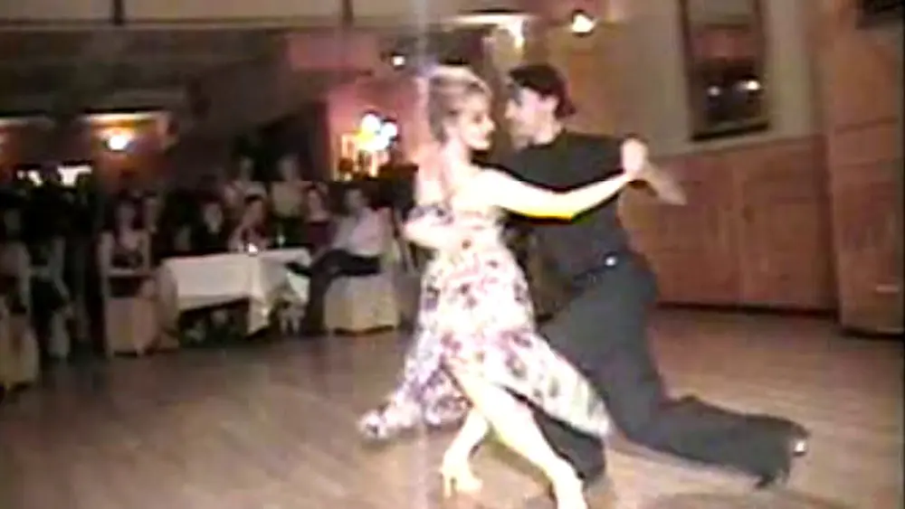 Video thumbnail for Gustavo Rosas. Tango.Milonga con Guillerminna Quiroga en New York.Abril 2005.U.S.A.
