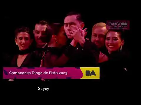 Video thumbnail for 2023 - CAMPEONES Mundiales de tango pista - Suyay Quiroga y Jhonny Carvajal