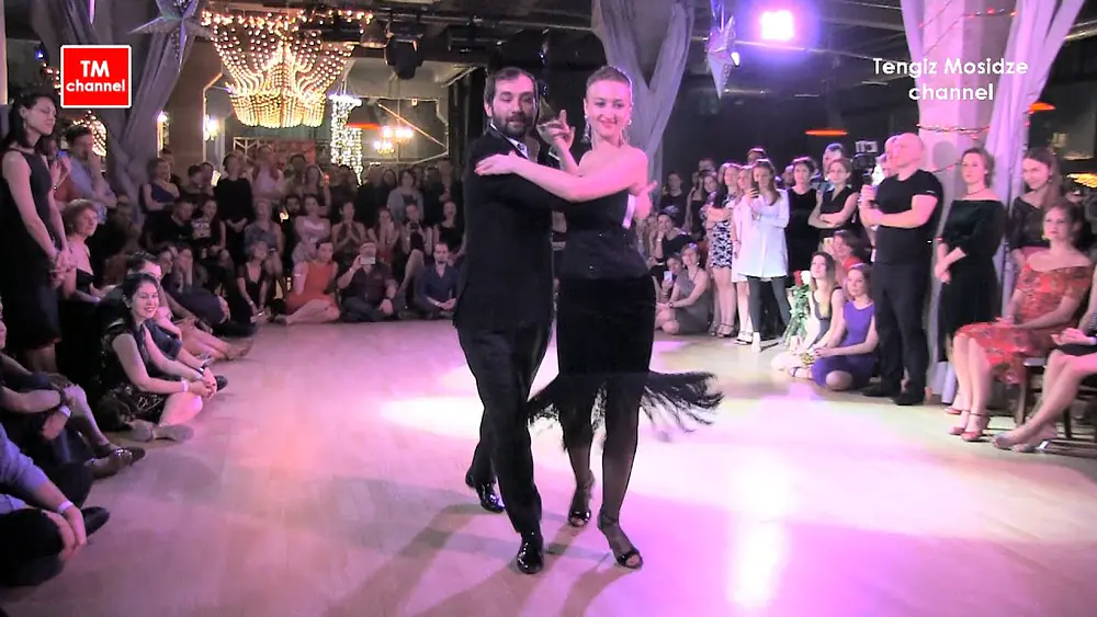 Video thumbnail for "La Milonga De Buenos Aires". Vera Gogoleva and Yalcin Ugur on nightly milonga. Tango 2020.