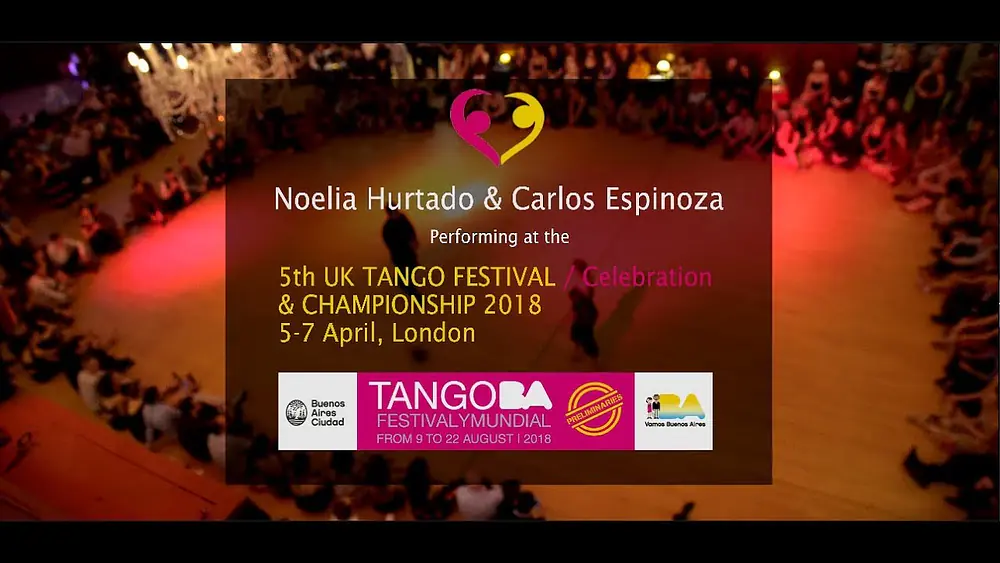 Video thumbnail for Noelia Hurtado & Carlos Espinoza - UK Tango Festival 2018