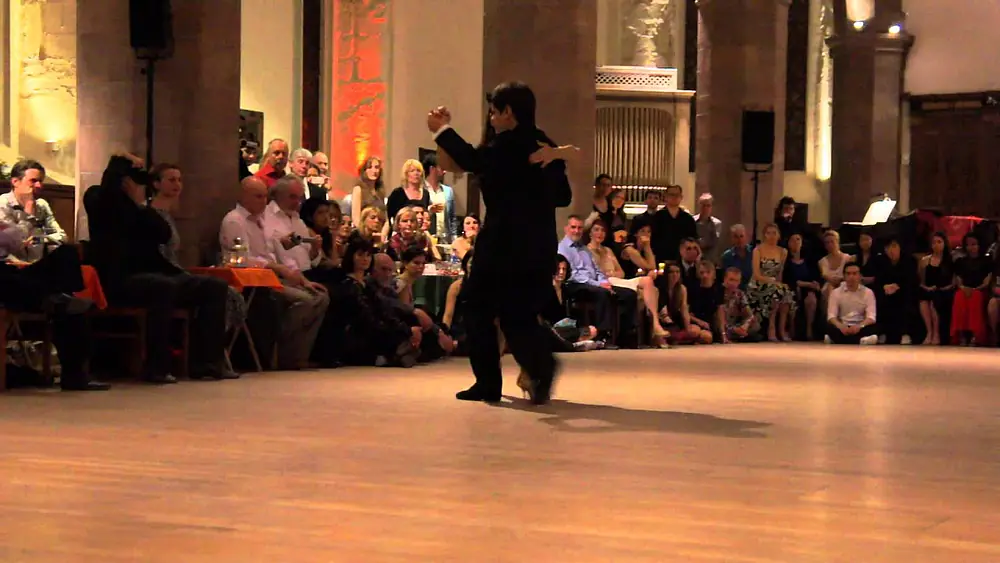 Video thumbnail for Adrian Veredice & Alejandra Hobert Edinburgh Tangofestival 2013 first performance