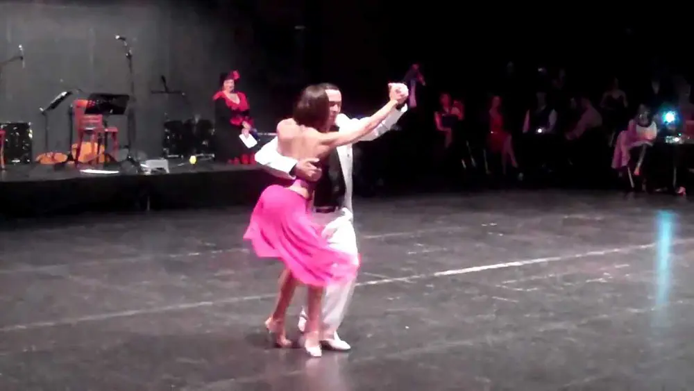 Video thumbnail for Gustavo Rosas and Gisela Natoli performing a gorgeous milonga at the New Zealand Tango Festival 2012
