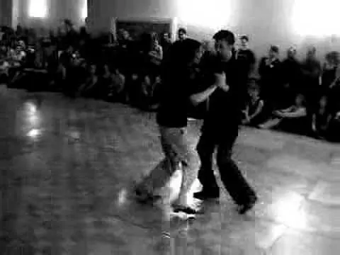 Video thumbnail for Alex Krebs and Evan Griffiths' ango performance in 2006