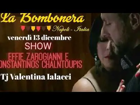Video thumbnail for Konstantinos Chalntoupis & Effie Zarogianni bailan "El Tigre Millan"  - Bombonera Milonga