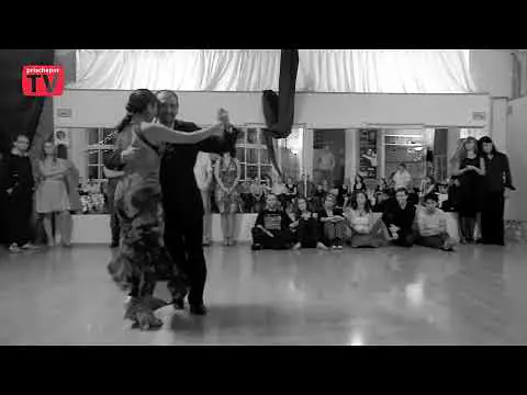 Video thumbnail for Milonga "El Tango de Plata", Omar Caceras and Vidala Barboza, Russia, Moscow, 25.09.2010  (3)