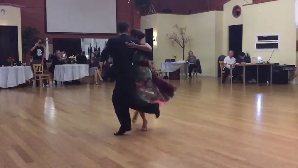 Video thumbnail for Damian Mechura and Veronica Vasquez perform at the Allegro Ballroom 3 of 3
