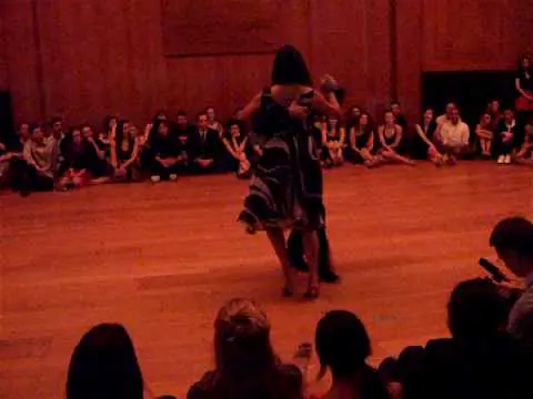 Video thumbnail for Yale Tango Fest 2009: Elina Roldan y Ramiro Gigliotti (2)