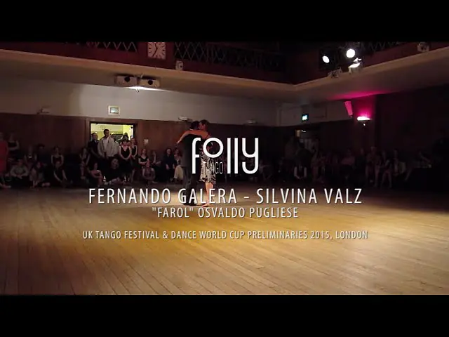 Video thumbnail for UK Tango Festival 2015 - Fernando Galera y Silvina Valz - 2