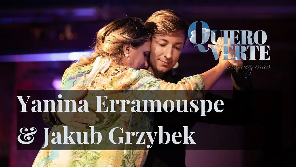Video thumbnail for Yanina Erramouspe & Jakub Grzybek (2/3), Quiero Verte Tango Festival, Cracow 2021